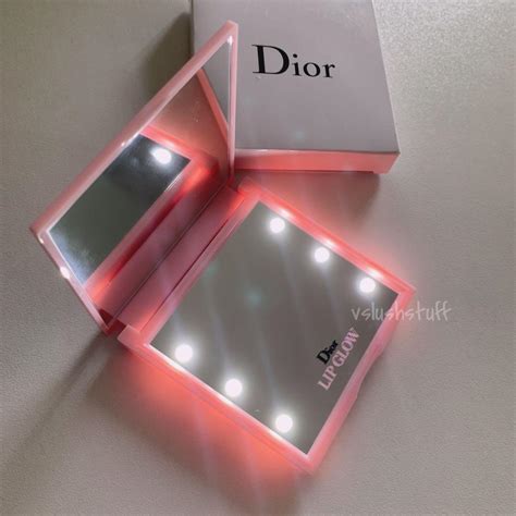 dior hand mirror with light|dior compact mirroring.